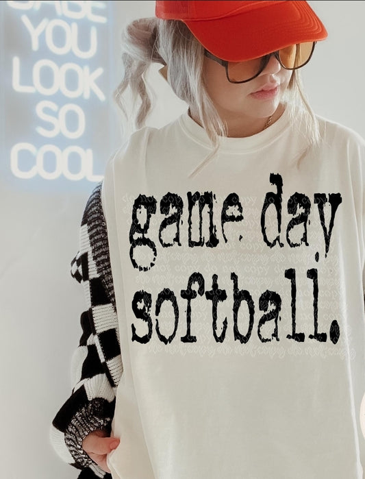 Game Day Softball - sweatshirt/hoodie
