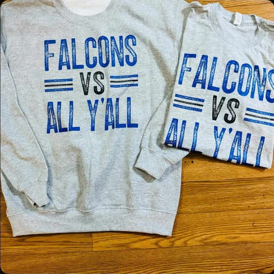 Falcons vs All Y'all - t-shirt - sweatshirt/hoodie