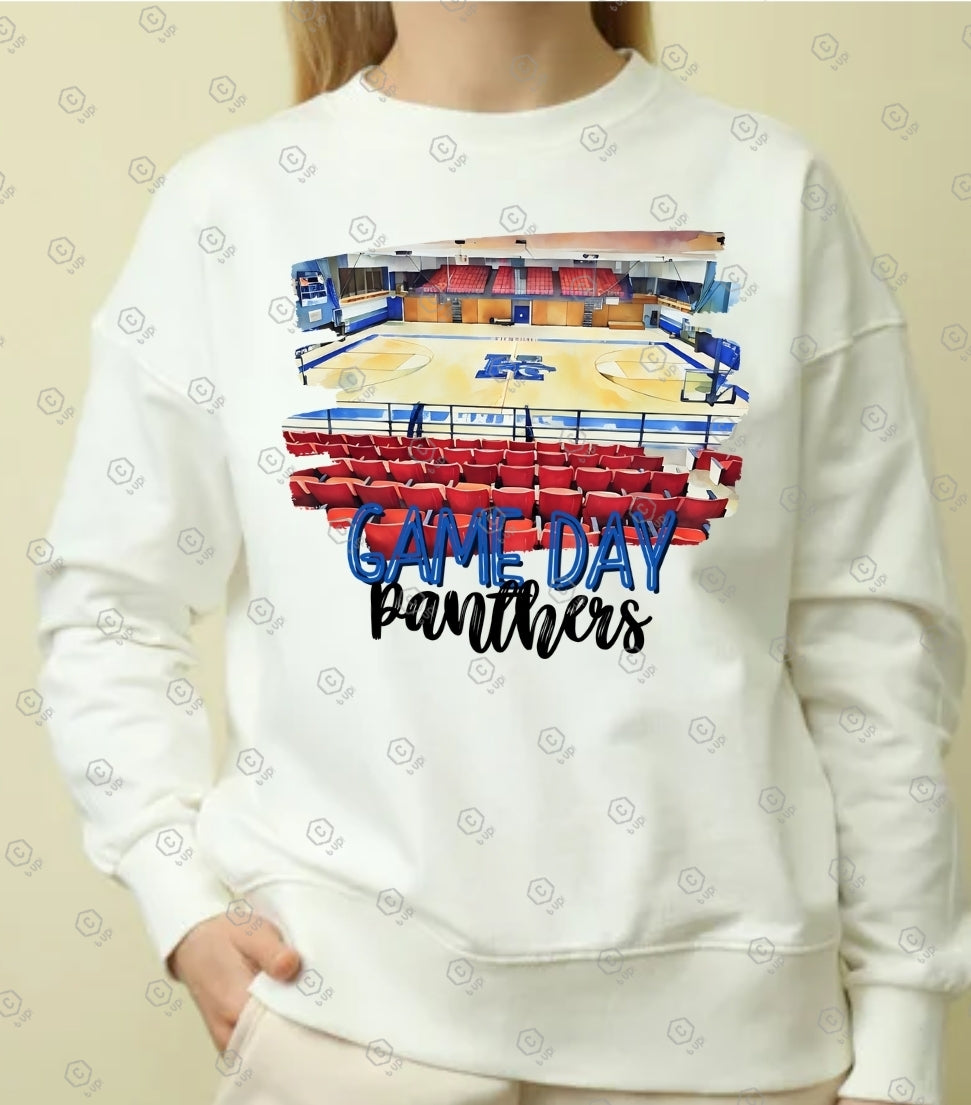 Panthers Basketball Gym - Hoodie, Crewneck, t-shirt