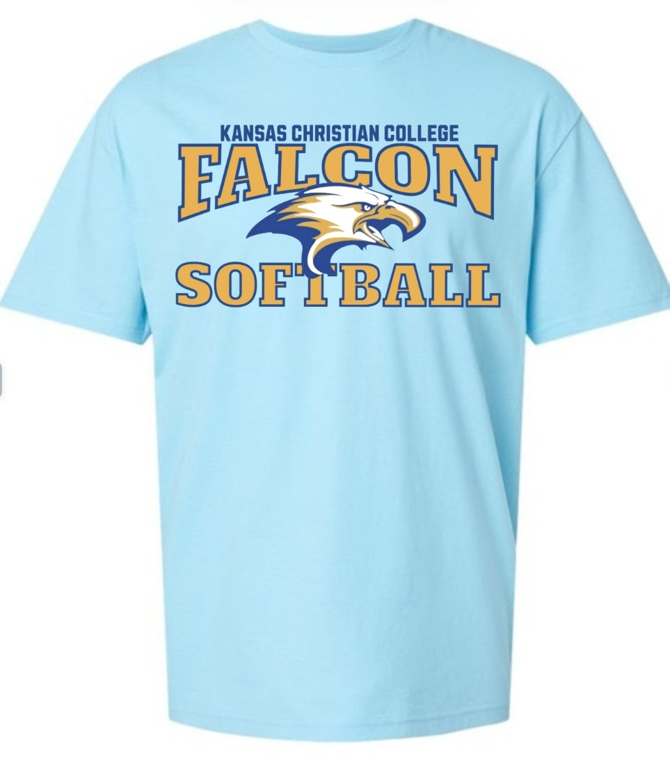 KCC Falcon Softball Tee